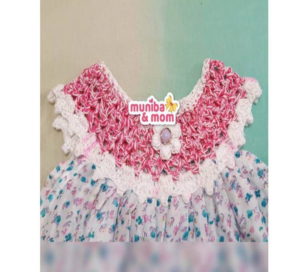 Baby Girl Crochet Yoke 