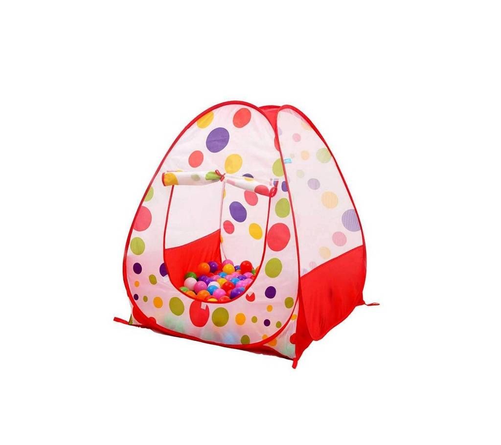 Ball Household Tent For Kids - With 50 Plastic Ball