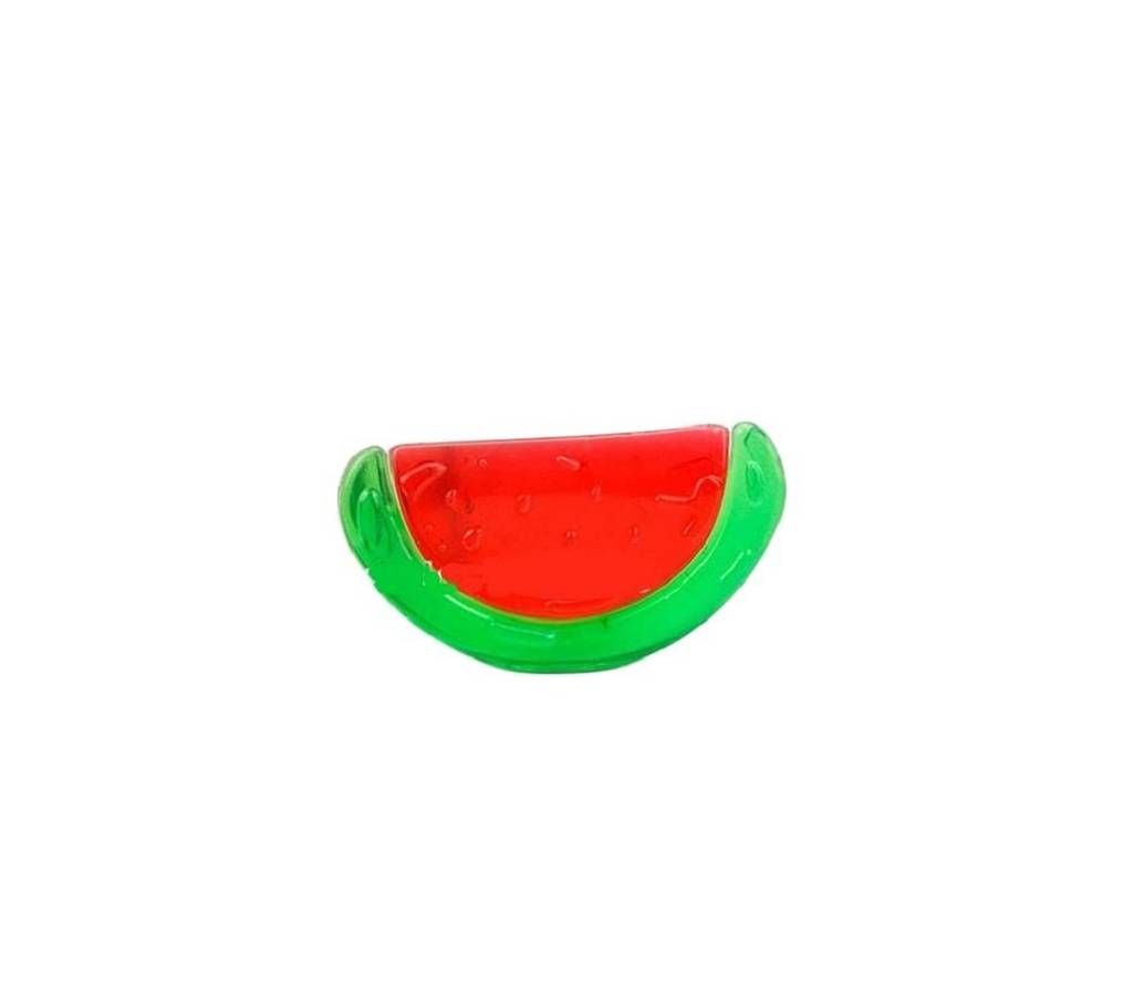 Silicone Baby Teether  Green and Red