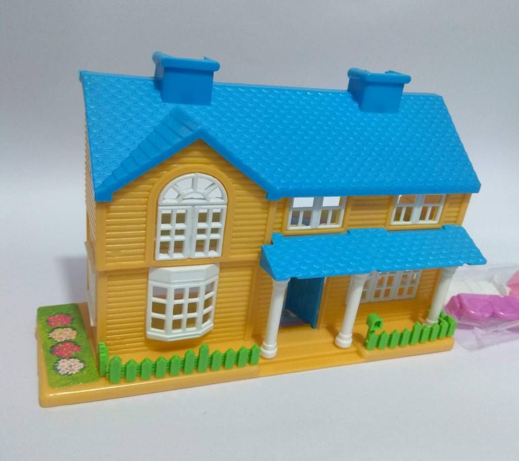 Modern Duplex house set For kids