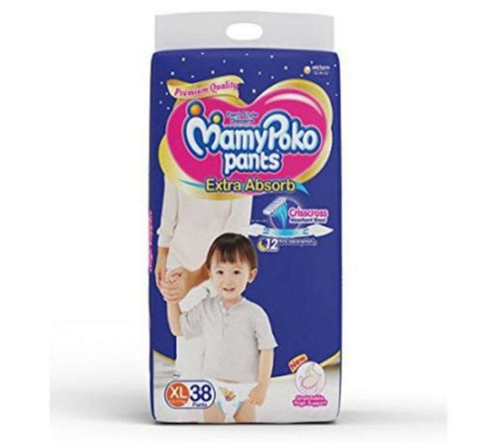 Mamy Poko XL (12-17kg) 38Pcs