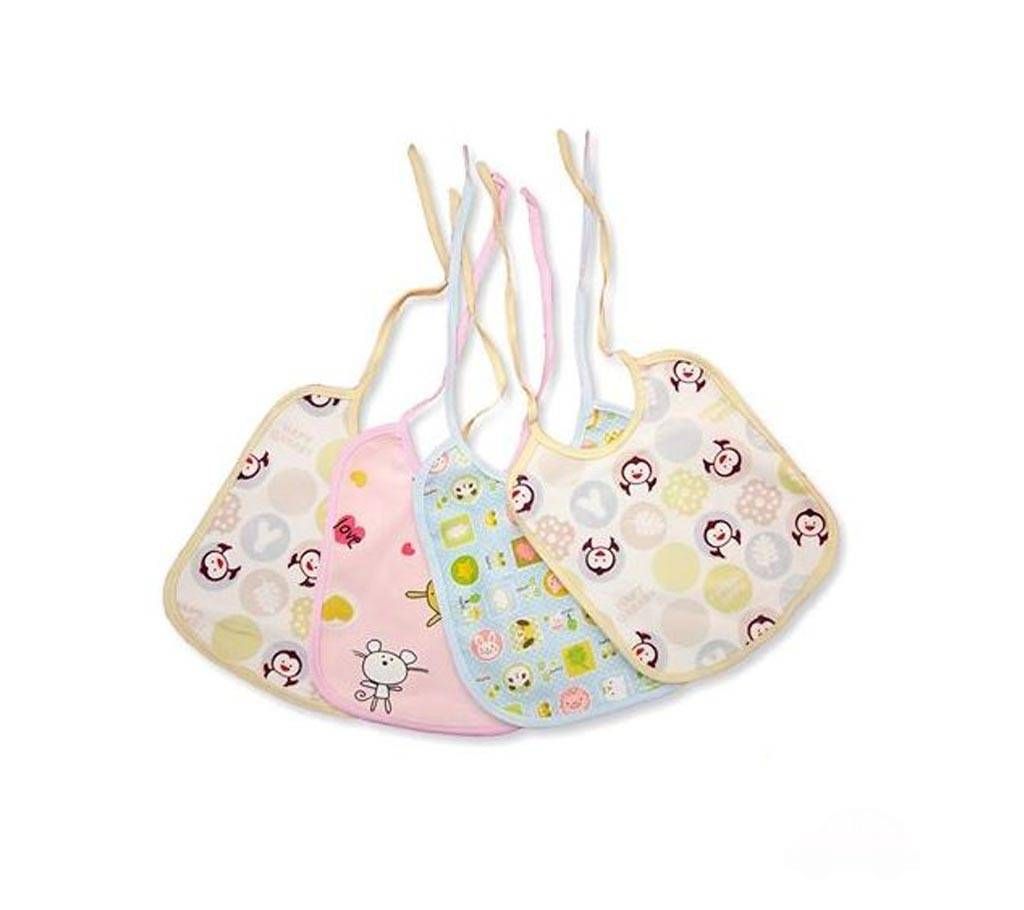 Washable Cloth Bibs with Water Resistant Pad