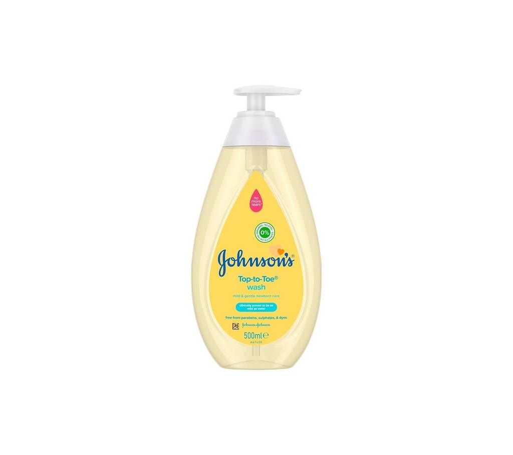 Johnson's Baby Top to Toe Wash 500ml-Italy 