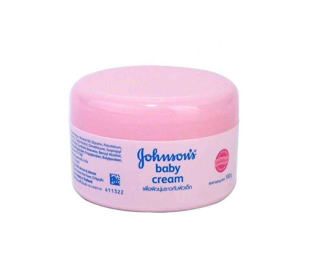 Johnsons Baby Cream 100ml - Thailand