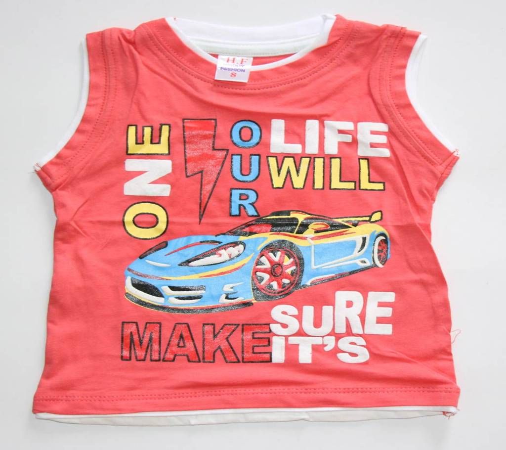 Skin Printed Soft Boys Tshirt