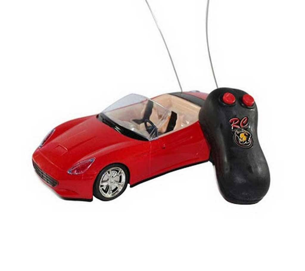 Plastic Sports Car - Red