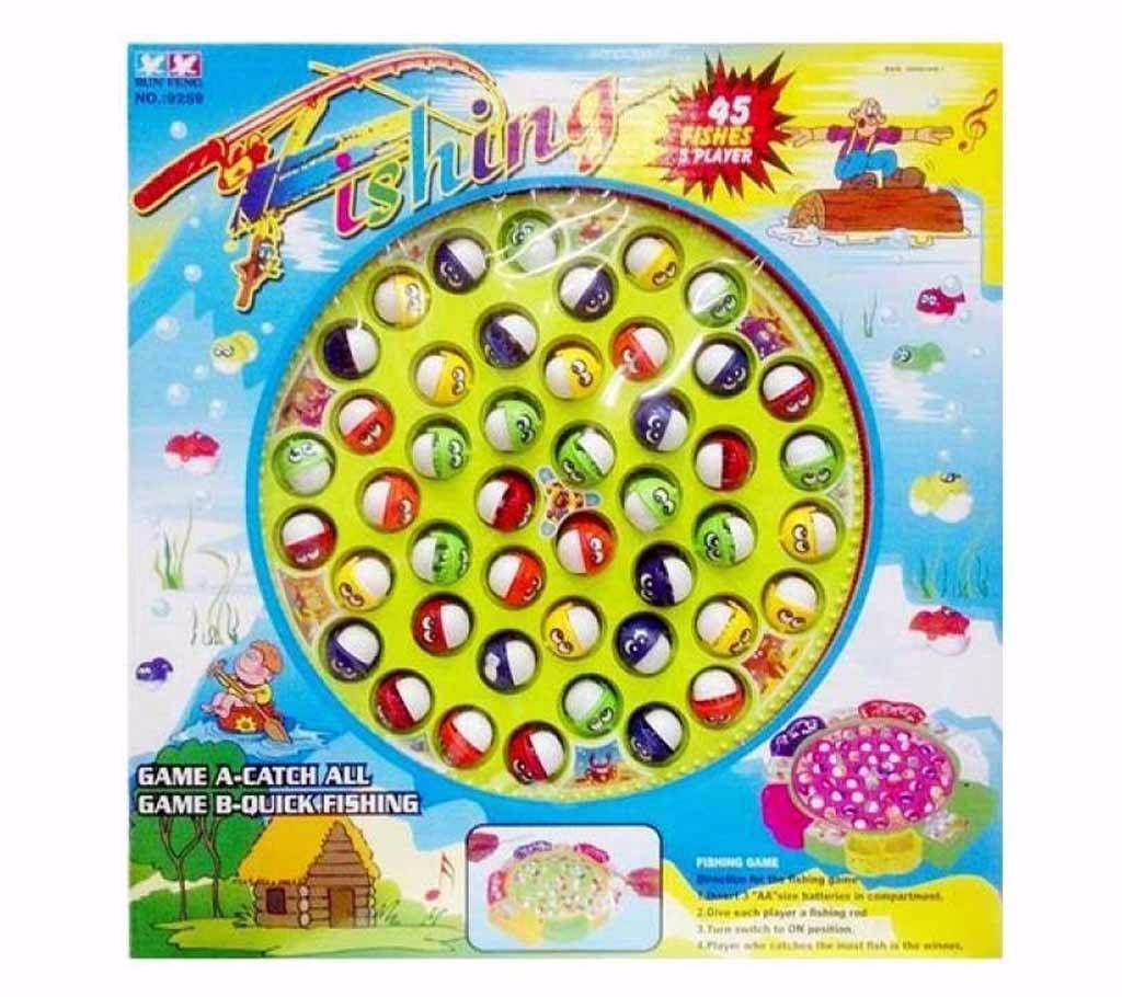 Kids Fishing Game - Green