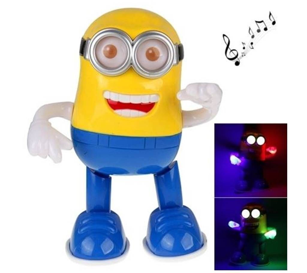 Despicable Me Minion Dancing with Musical Light