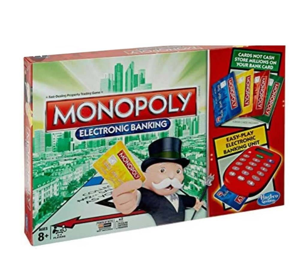 MONOPOLY ELECTRONIC BANKING -MULTICOLOR