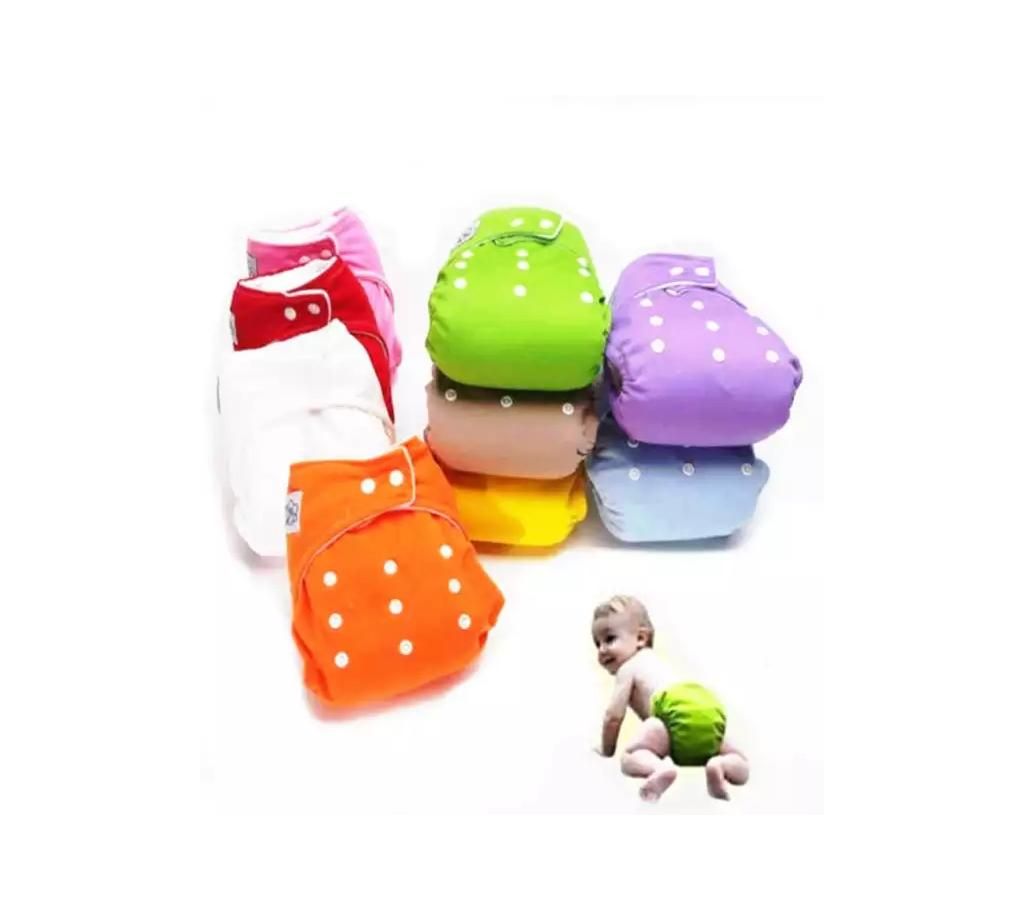 Baby Cloth Diaper 3 Pcs Multicolor