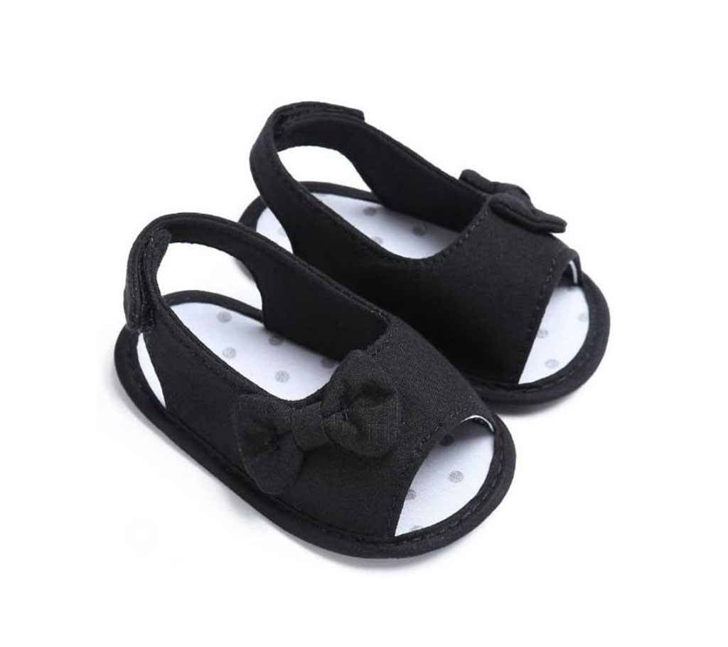 Comfortable Shoe For Baby Girl-Black