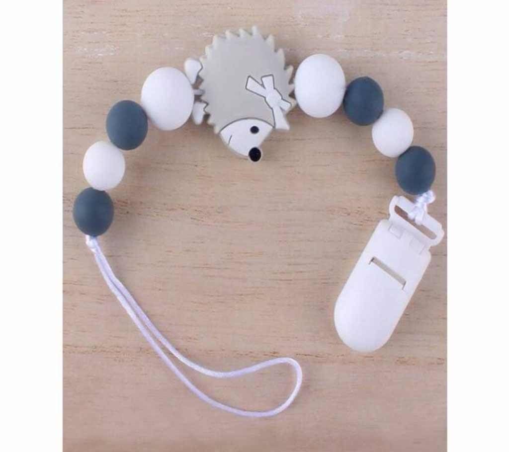 Baby Pacifier Silicone Beads Cartoon Animal Silicone Pendant  Chain
