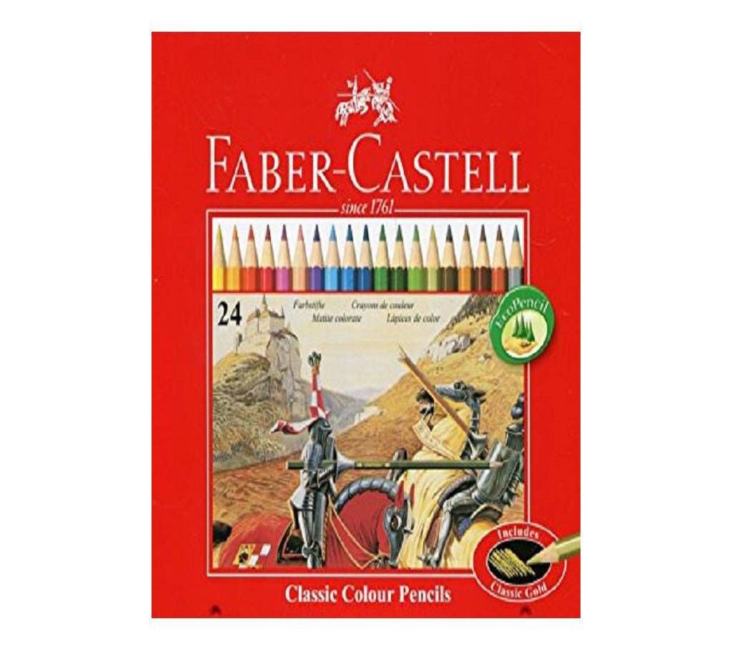 Faber Castell Classic Colour Pencils - 24 pcs
