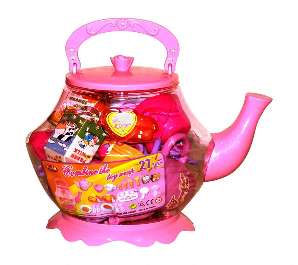 Toy Fashion  with 27 Pieces of  Amazing toy Kitchen Set
