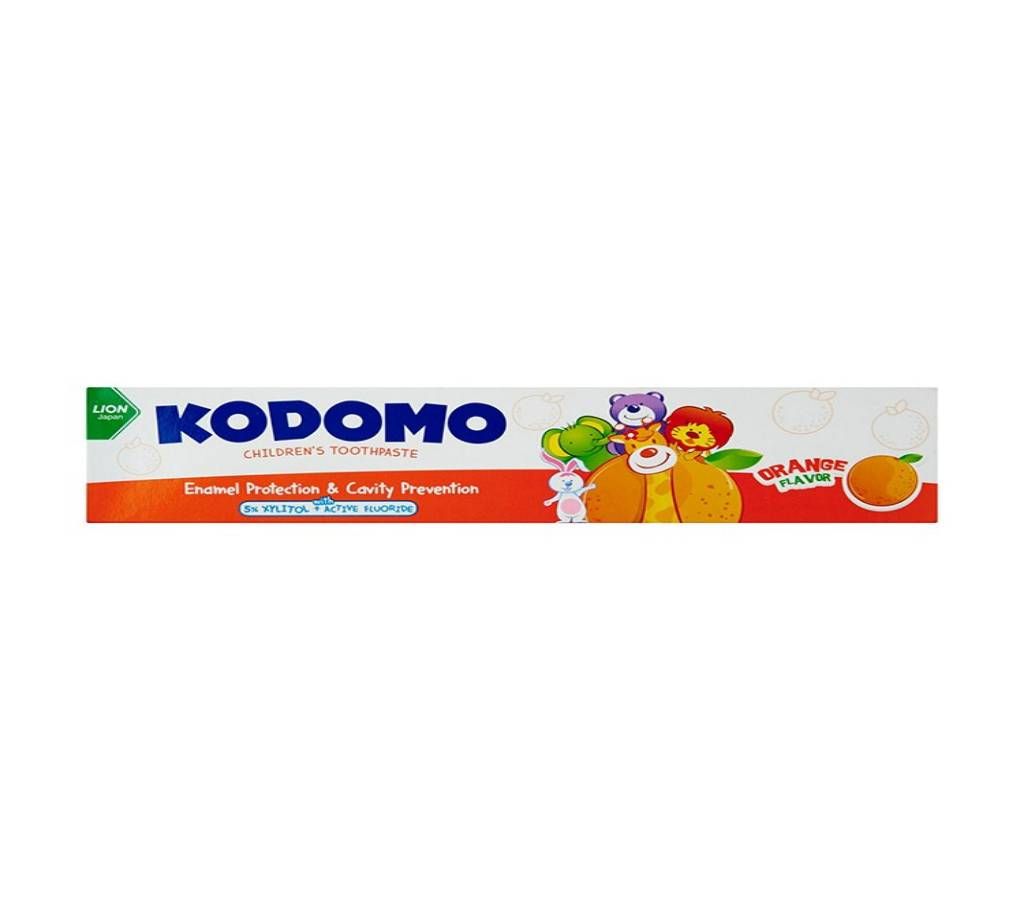 Kodomo Baby Toothpaste - Orange Flavor, 40gm 