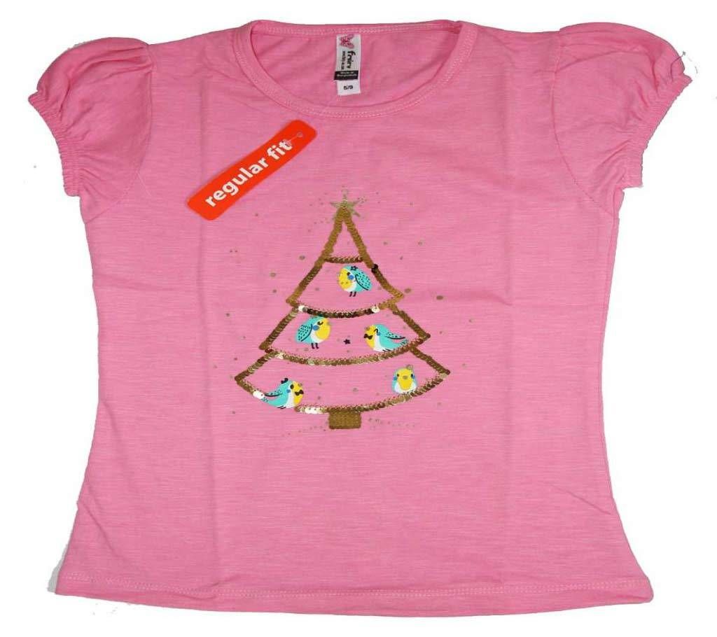 X-Mass Tree Baby Girls T-Shirt