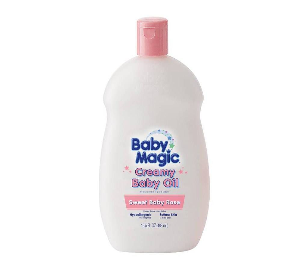 Baby Magic CREAMY BABY OIL 16.5 oz - USA