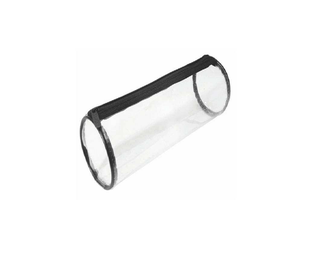 Round Transparent Pencil Box