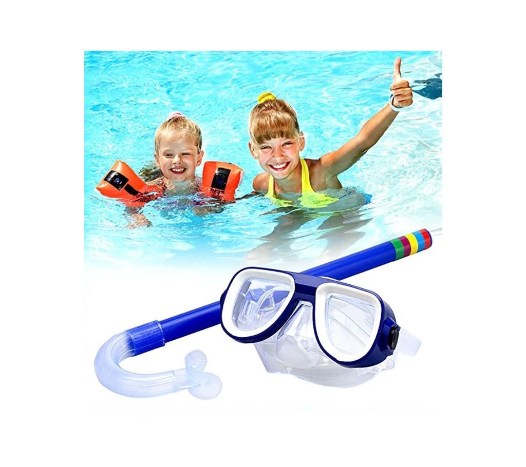 Breathing Tube Shockproof Anti-fog Swimming Glasses