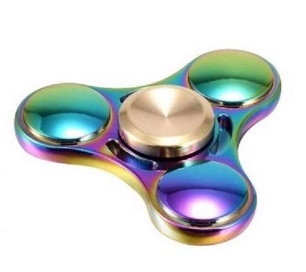 Rainbow Metal Fidget Spinner - Multicolor