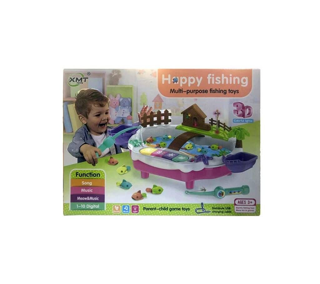 Happy fishing Multi purpose fishing toys 3D lights