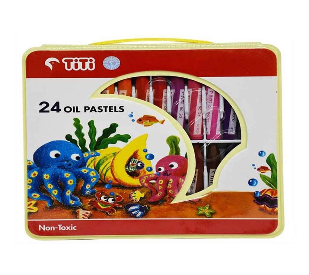 Titi oil pastel 24 color