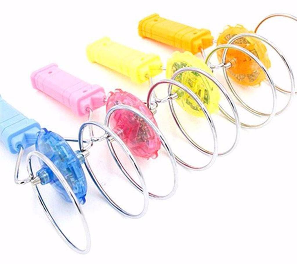 Magnetic Gyro Magic Spinning Rainbow Wheel 
