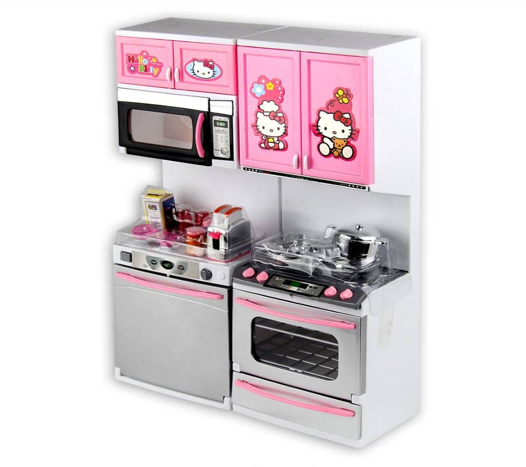 Hello Kitty Modern Kitchen