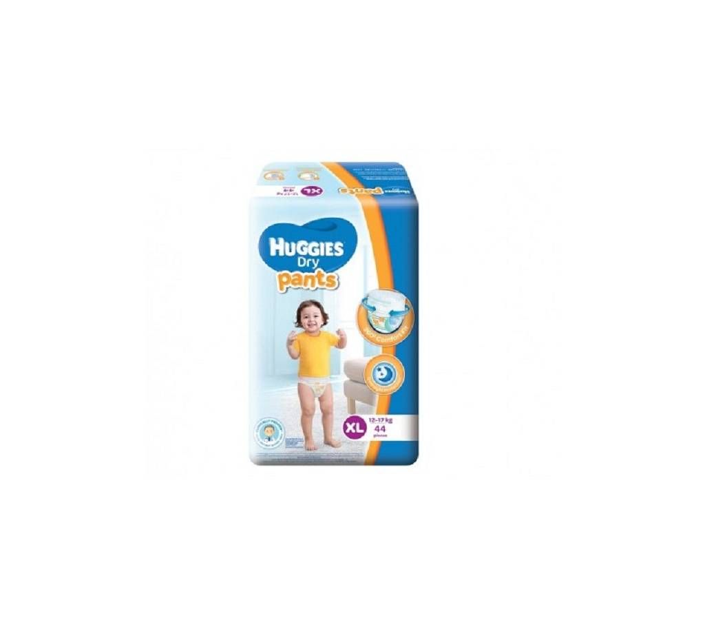 Huggies Dry Diaper Pant (XL) 12-17kg 42pc - Malaysia