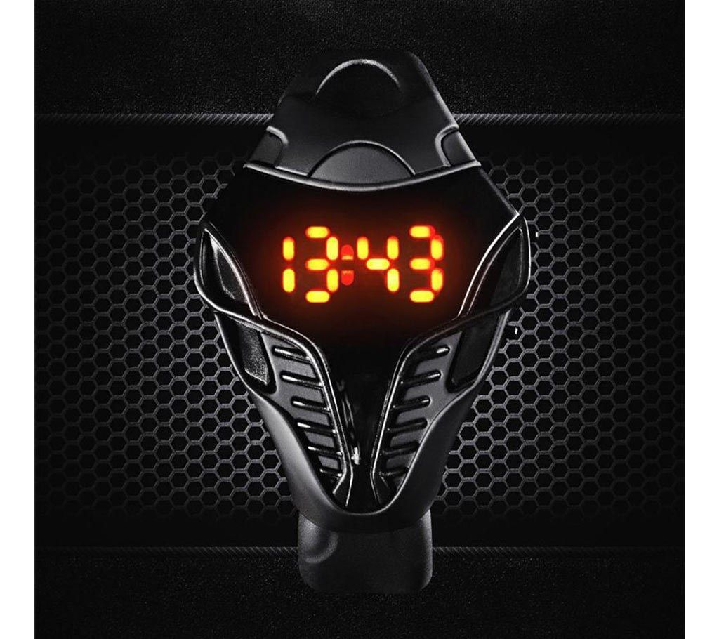 Digital LED Watch (Black)