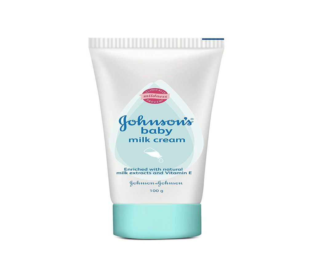 Johnsons baby milk cream (100)ml