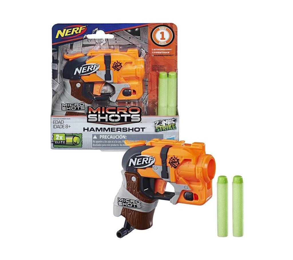 Nerf MicroShots Zombie Strike Hammershot