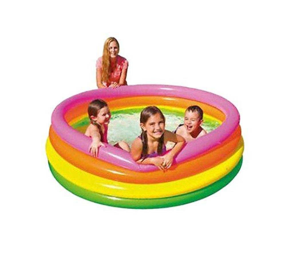 Inflatable baby bathtub