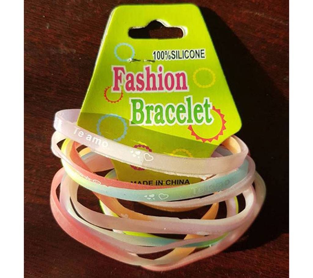 Silicon santed wristbands bracelets