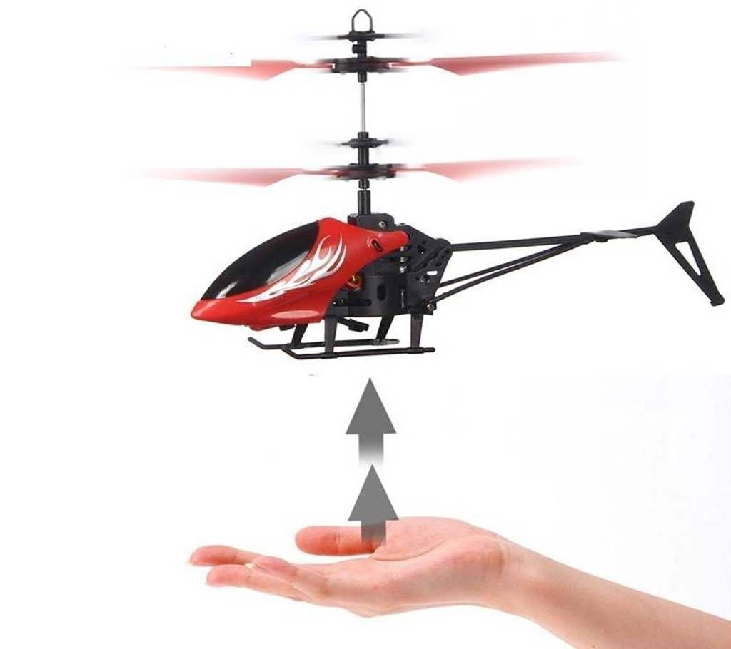 Flying Helicopter with LED Head