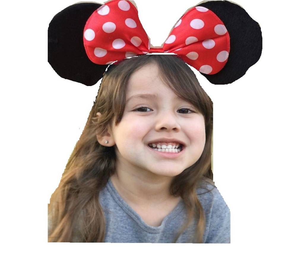 a Minnie Mouse Ears Headband