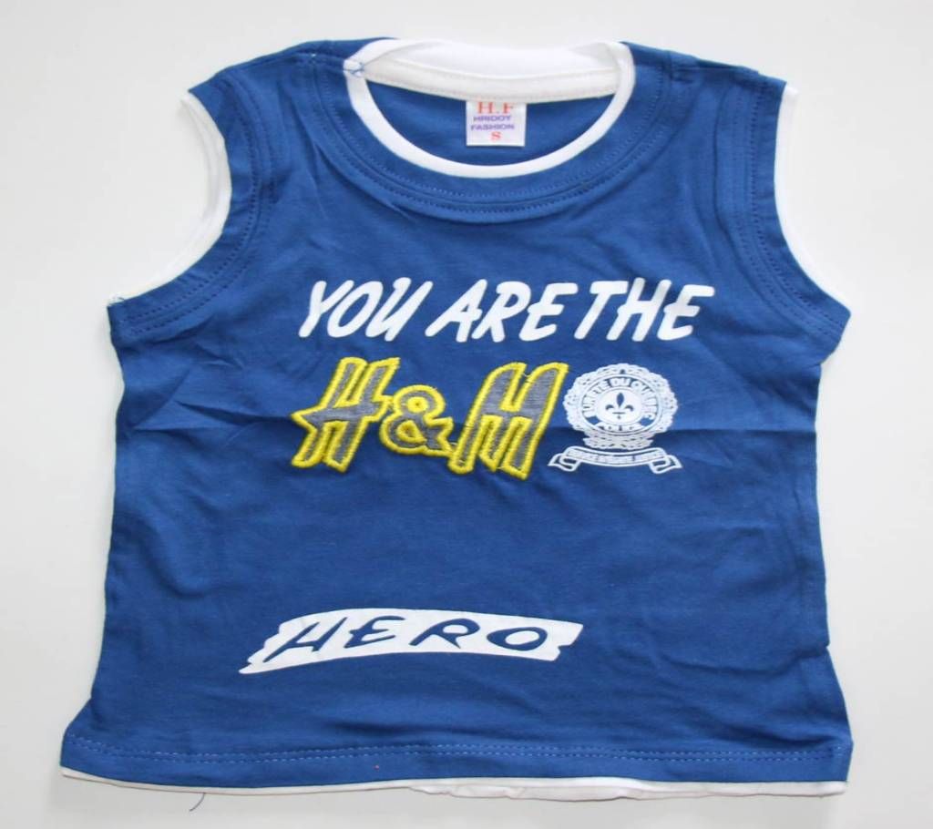 Blue Soft Boys Baby Tshirt