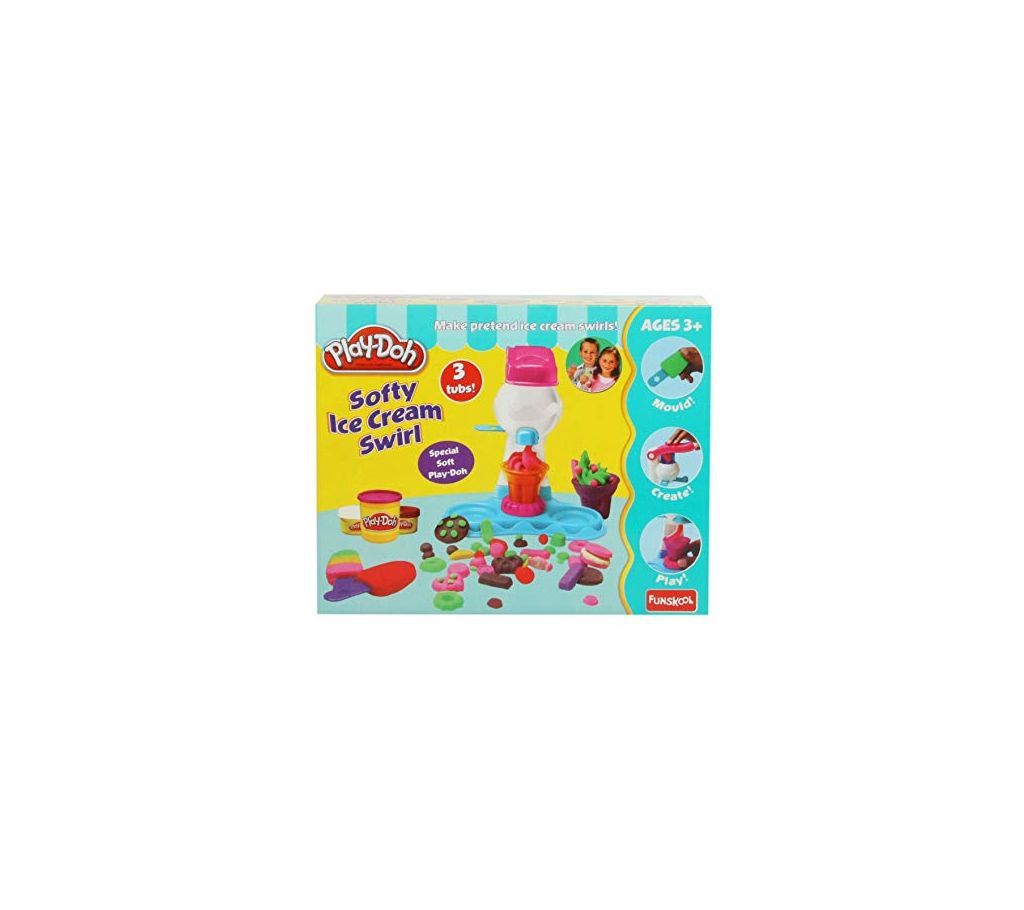 PlayDoh Softy Ice Cream Swirl