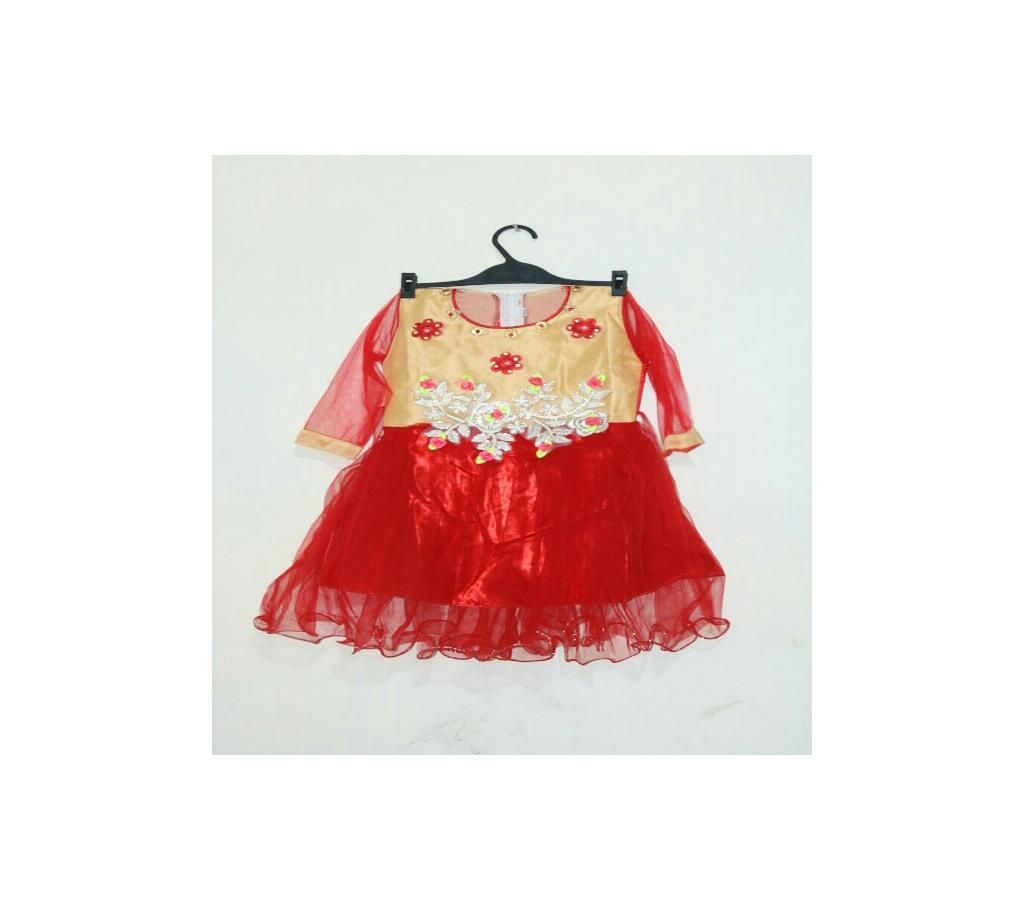 Cute babies party frock