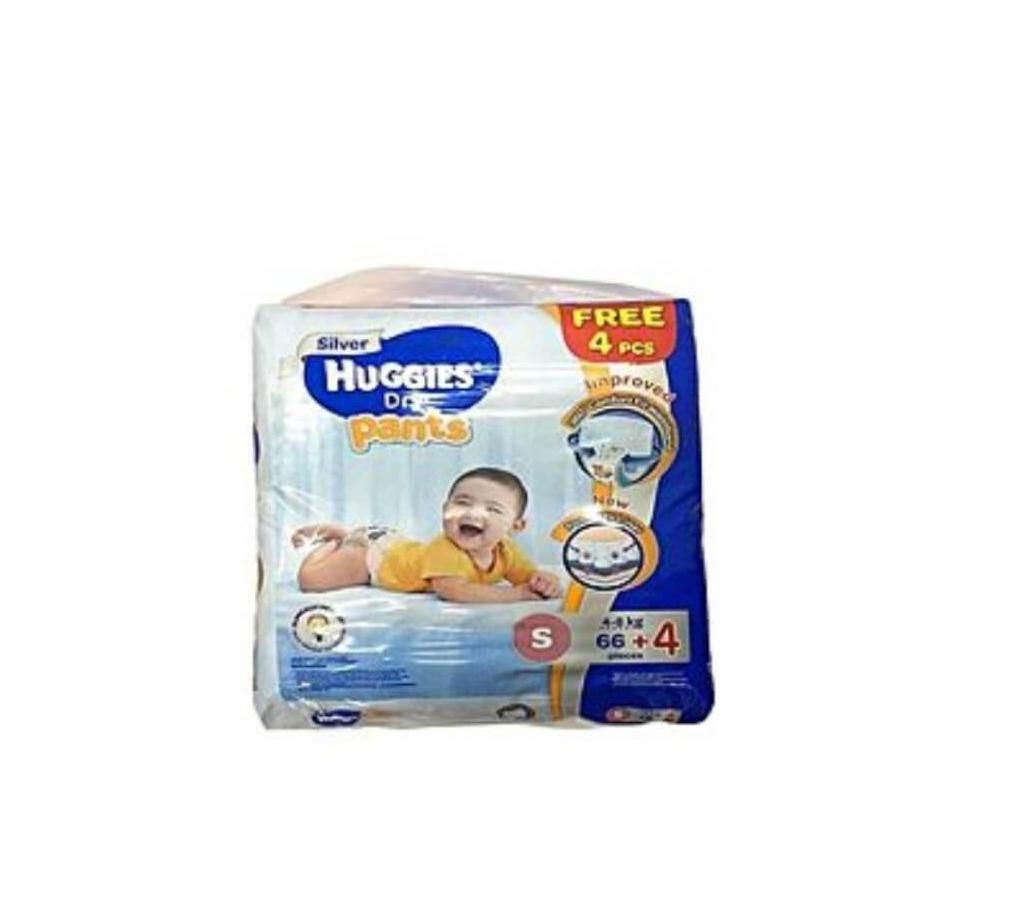 Huggies Silver Pants - S (4- 8 kg) -70pcs
