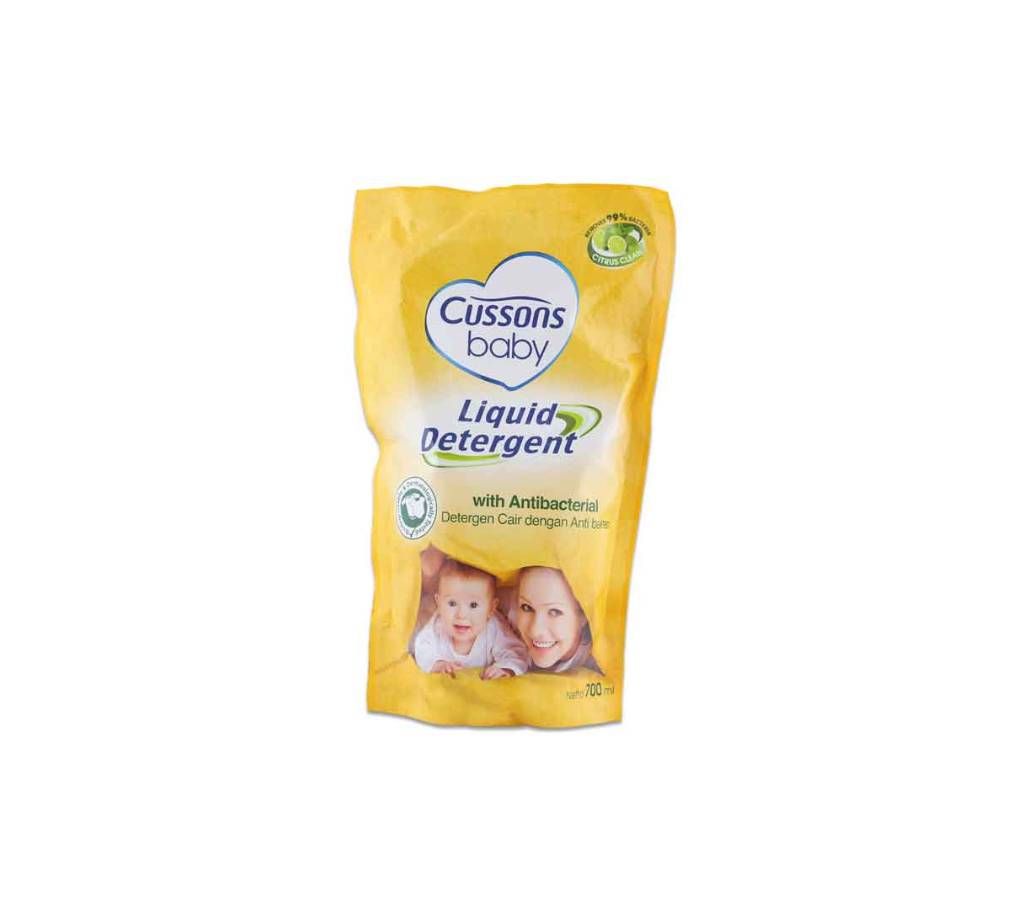CUSSONS BABY Liquid Detergent Antibacterial 700 ML (POUCH PACK) - Indonesia 