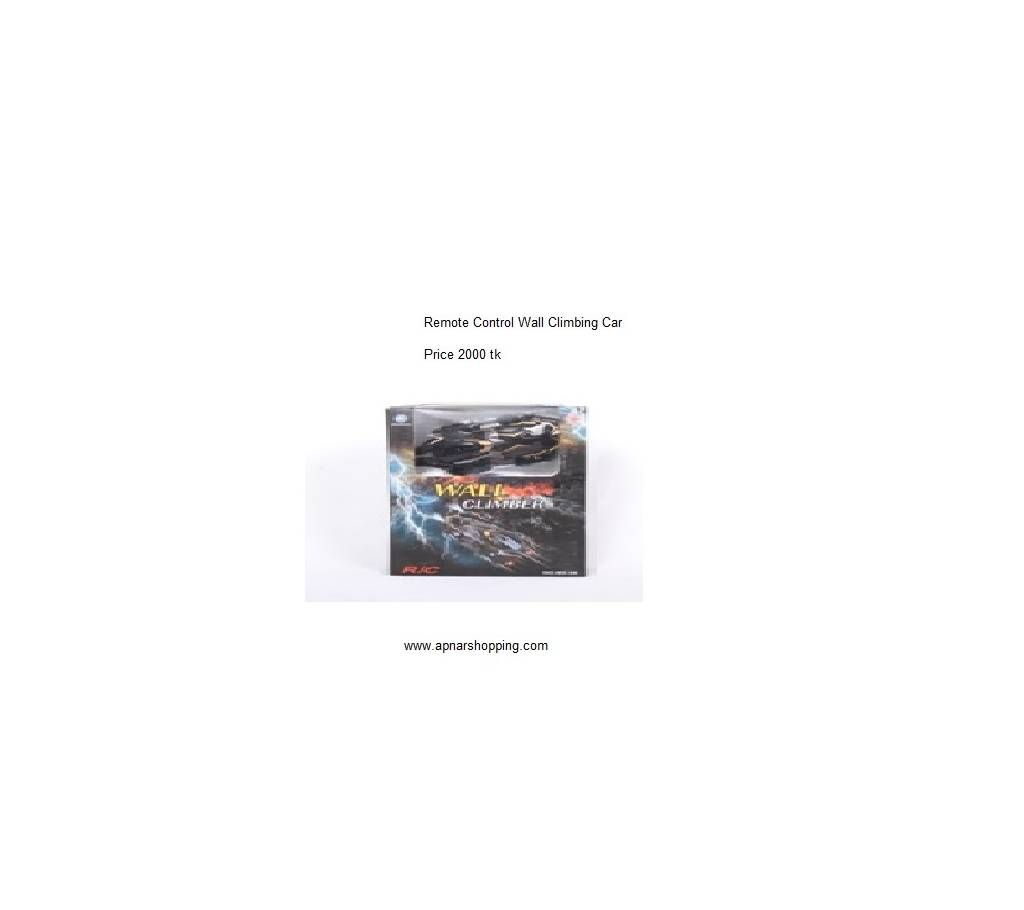 Remote Control Wall Climbing Car