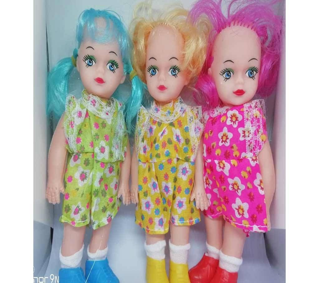Girls Doll Set 3Pcs 