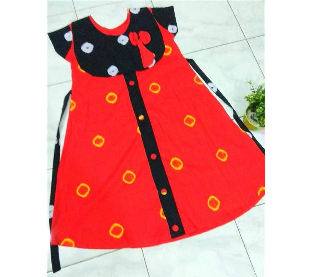 kids cotton frock 