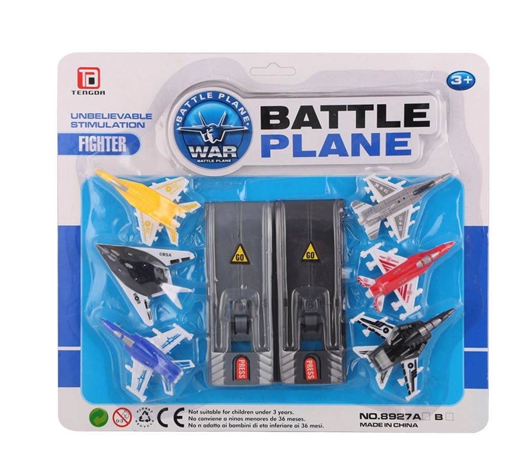6 War Battle Plane Set For Kids
