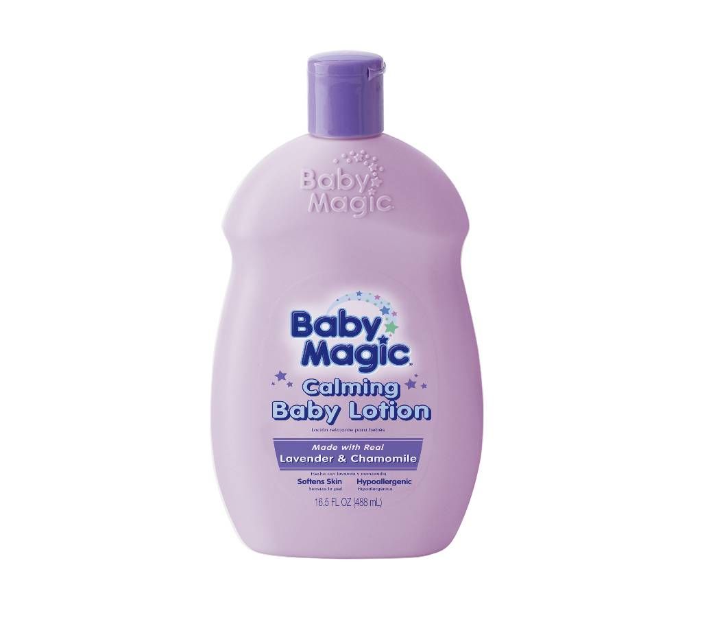 Baby Magic CALMING BABY LOTION Lavender and Chamomile 16.5 oz - USA