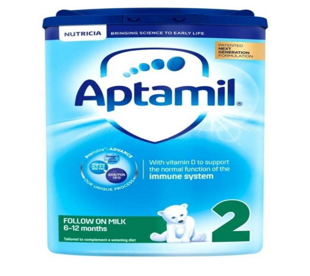 Aptamil 2 Follow On Milk Powder Formula 6-12 Months 800g
