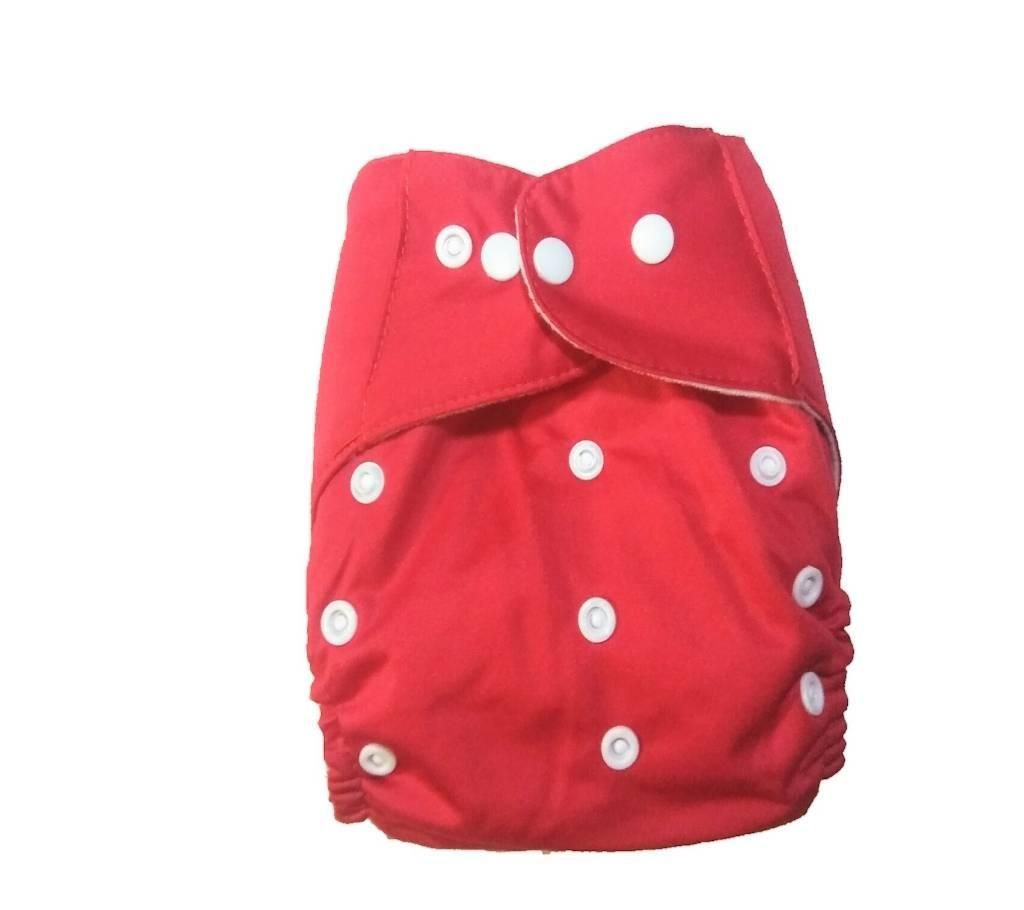 Washable Cloth Diaper Pant - Red