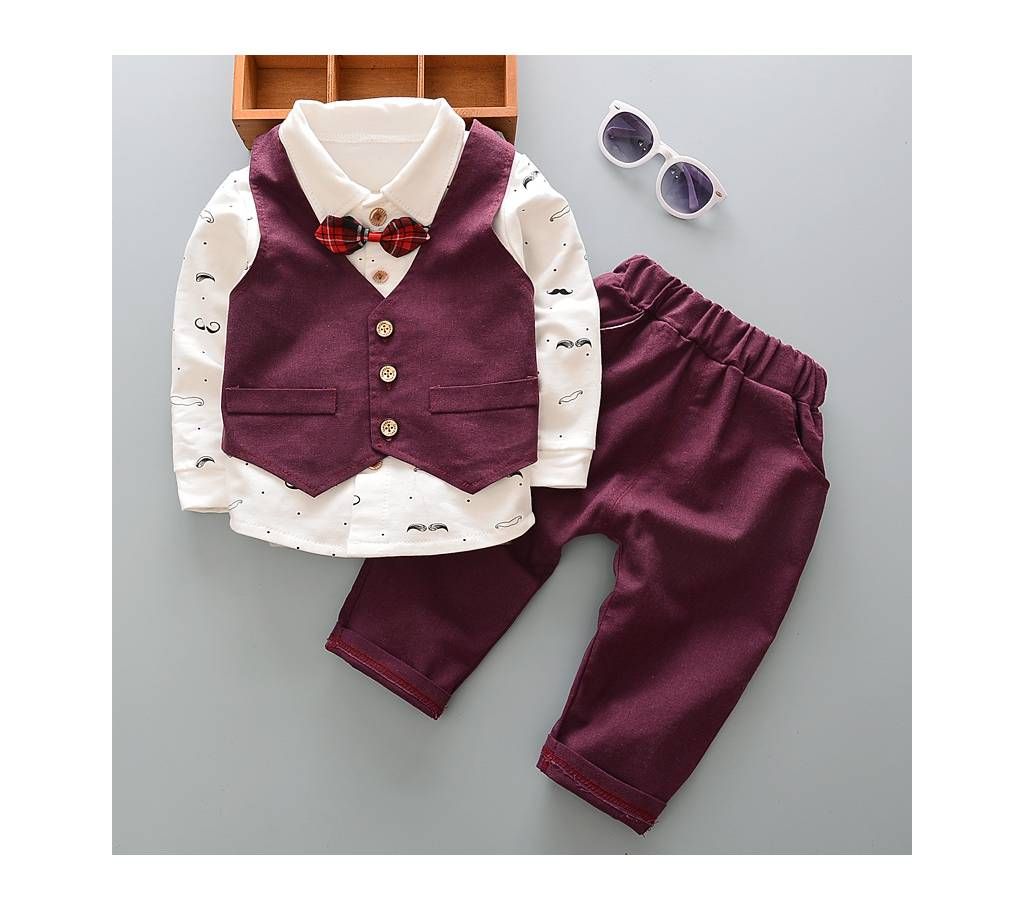 Gentleman Vest T-shirt & Pant
