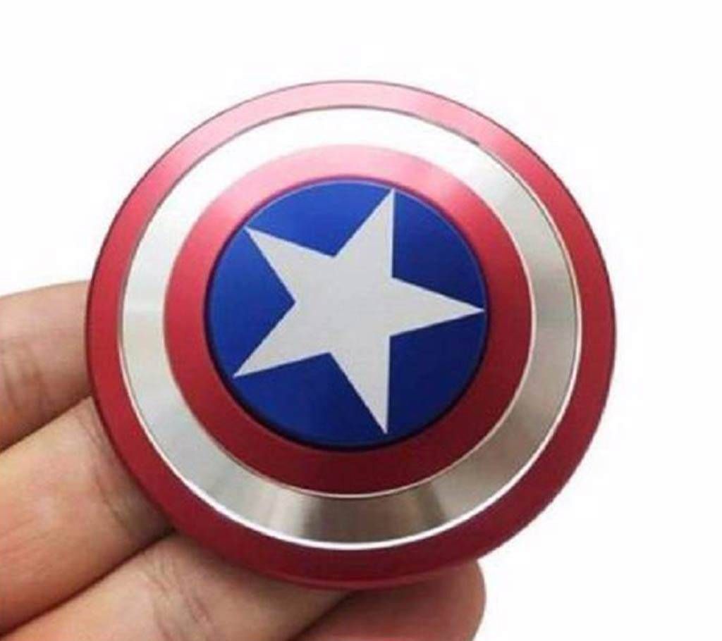 Captain America Fidget Spinner Stress Reducing Toy